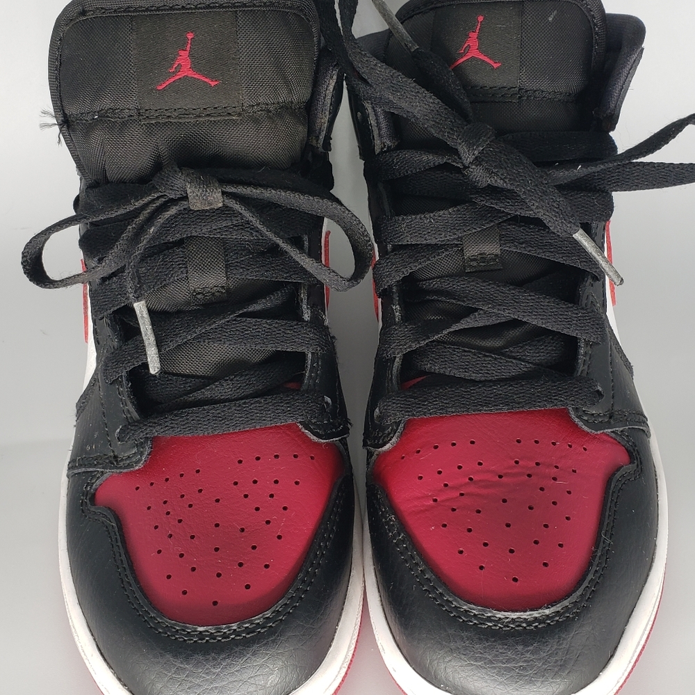 Jordan 1 Mid Bred Toe 1.5Y